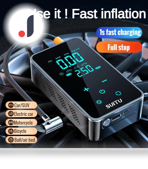 Portable Electric Air Pump — Inflation Devices, Popular House