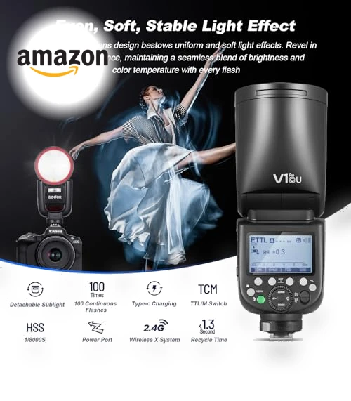 Round Head Camera Speedlite — Camera Flashes, Godox
