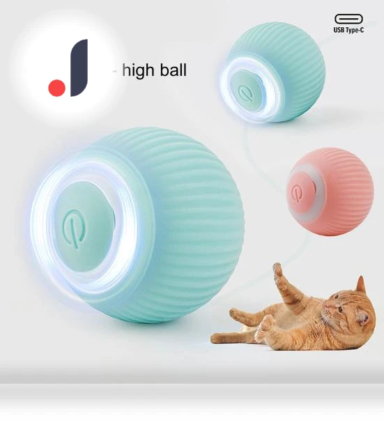 Self-moving Catnip Ball — Cat Playthings, I love My Pet