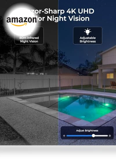 Smart 4K UHD PTZ Dome Security Camera — Security Cameras, Reolink Digital