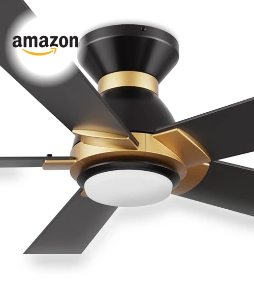 Smart 52" Ceiling Fan with Lights — Ceiling Fan Wall Controls, SMAFAN