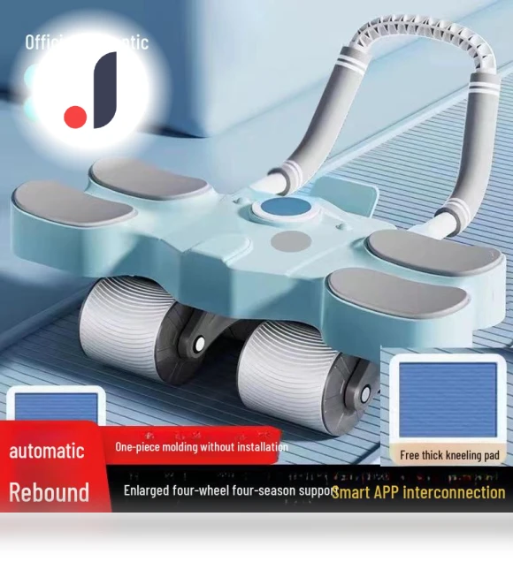 Smart Ab Roller with Auto Rebound — Core & Ab Trainers, Deals Depot