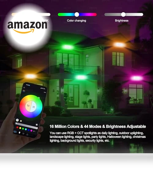 Smart Flood Light — Outdoor Security & Flood Lighting, Jabbatek
