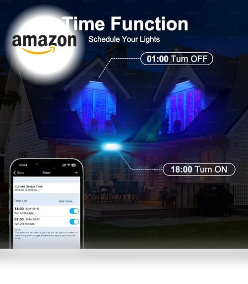 Smart Flood Light — Outdoor Security & Flood Lighting, Jabbatek