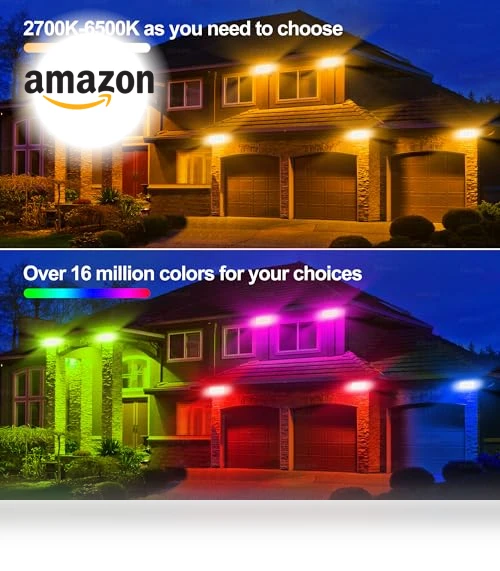 Smart Flood Light — Outdoor Security & Flood Lighting, Jabbatek