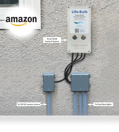 Smart LED Color Changing Pool Light Bulb — LED, Life-Bulb