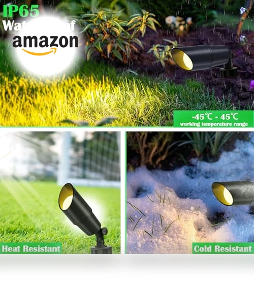 Smart RGB Landscape Lighting Kit — Outdoor Light Projectors, iYogaled