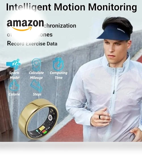 Smart Ring Health Tracker — Smart Rings, DHASUWT