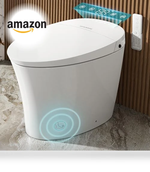 Smart Toilet with Bidet — Bathroom Essentials, SR SUN RISE