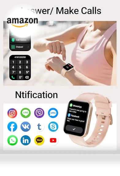 Smart Watch with Fitness Tracker — Wearable Accessories, Dakofied