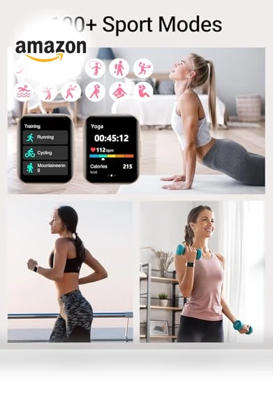 Smart Watch with Fitness Tracker — Wearable Accessories, Dakofied