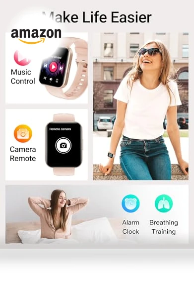 Smart Watch with Fitness Tracker — Wearable Accessories, Dakofied