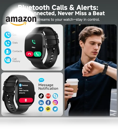 Smart Watch with SOS — Smartwatches, SOUYIE