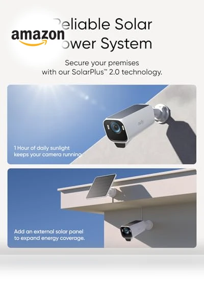 Solar-Powered 4K Security Camera Kit — Security Cameras, eufy Security