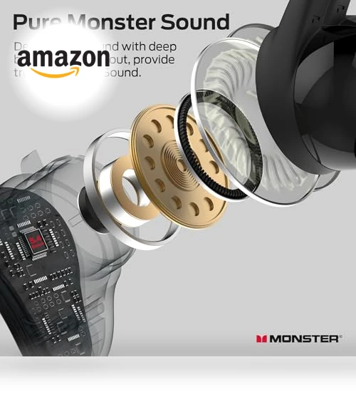 Wireless Earbuds — In-Ear Headphones, MONSTER