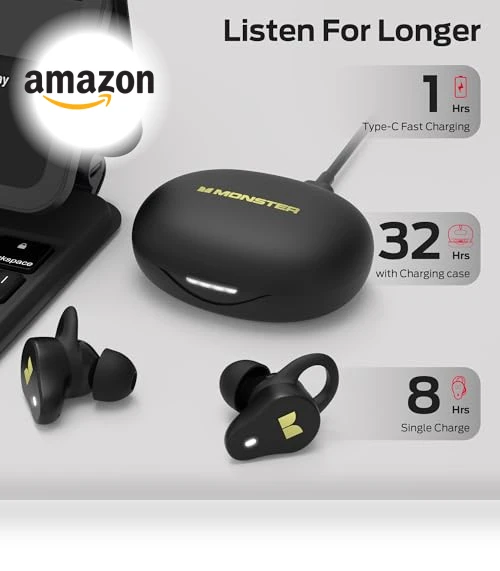 Wireless Earbuds — In-Ear Headphones, MONSTER