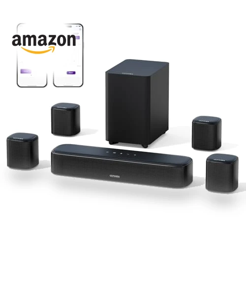 7.1ch Virtual Surround Sound Bar — Home Entertainment Systems, Ultimea