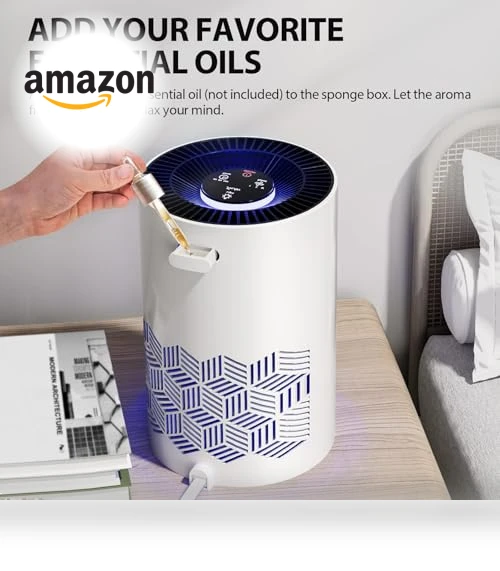 Air Purifier with RGB Lights — HEPA Air Purifiers, FreAire