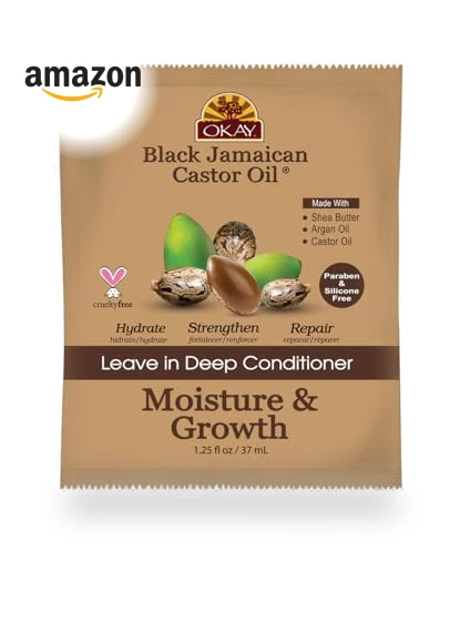 Black Jamaican Castor Oil Leave-In Conditioner — Hair Nourishing Oils, OKAY