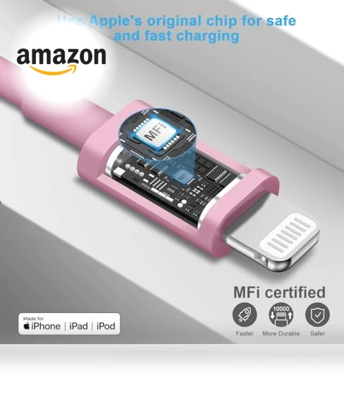Fast Charger 20W PD USB C Wall Charger with 6FT Fast Charging Cable — Chargers, Shenzhen Dipinle Technology Co., Ltd