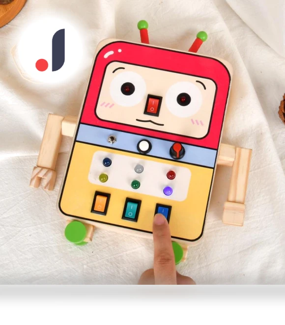 Interactive LED Robot Board — Interactive Learning Devices, Super Go
