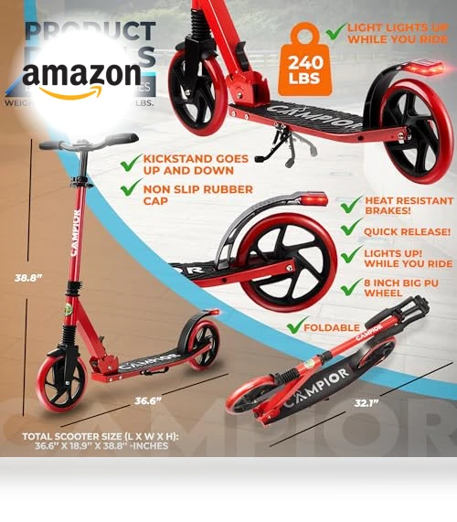 Kick Scooter — Push Scooters, Campior