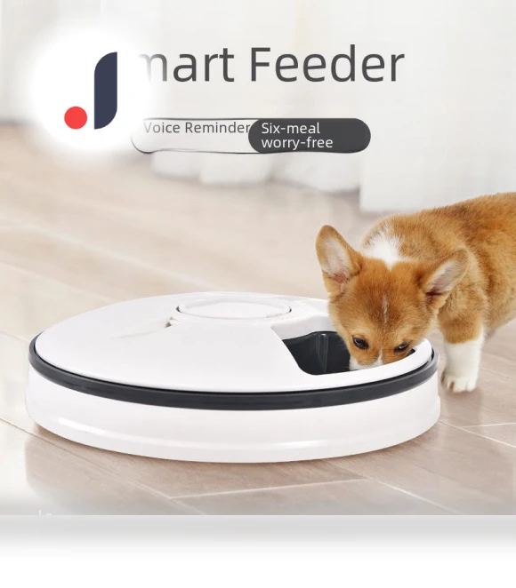Large Capacity Smart Pet Feeder with Music Reminder — Automatic Feeders, TrendVibeCN
