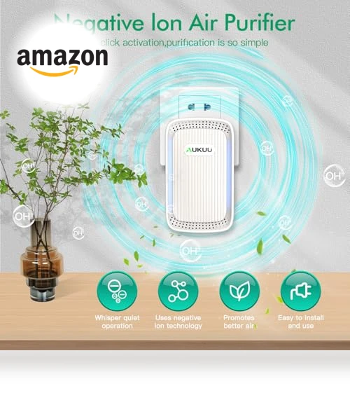 Plug In Negative Ion Air Purifiers — Activated Carbon Air Purifiers, AUKUU