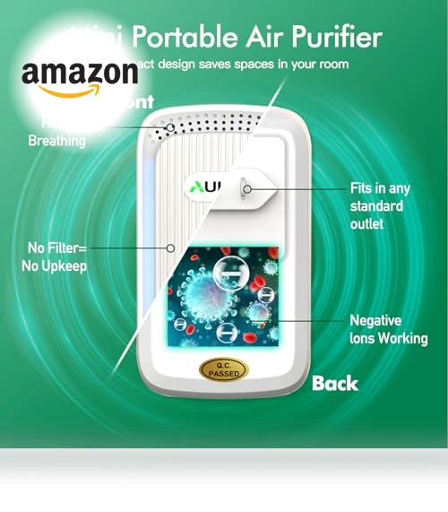 Plug In Negative Ion Air Purifiers — Activated Carbon Air Purifiers, AUKUU
