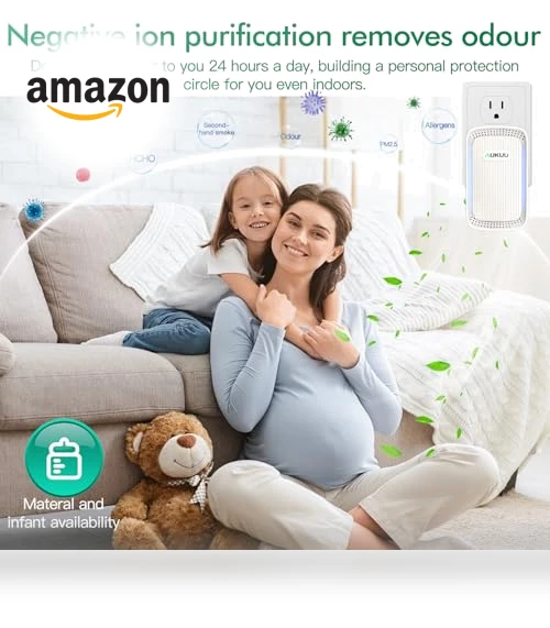 Plug In Negative Ion Air Purifiers — Activated Carbon Air Purifiers, AUKUU