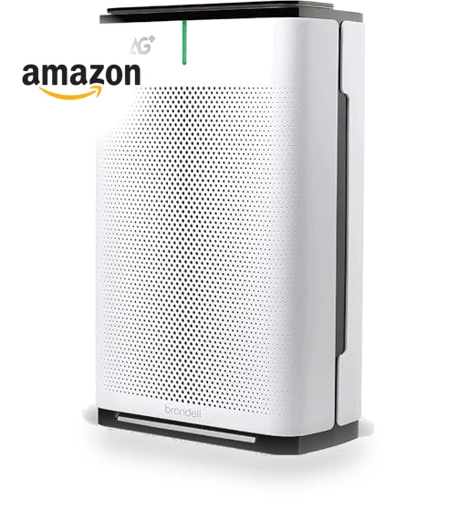 Pro Air Purifier Clean Air Filter With Aurabeat AG+ Technology — Activated Carbon Air Purifiers, Brondell