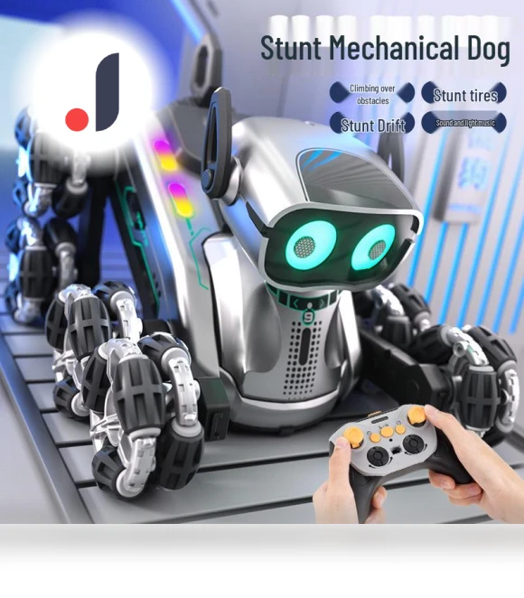 Robot Dog with Full Drive and Gesture Control — Interactive Figures & Robots, Super Go