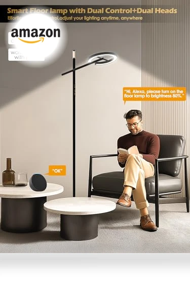 Smart Floor Lamp with APP — Light Therapy Solutions, GLOWRIUM
