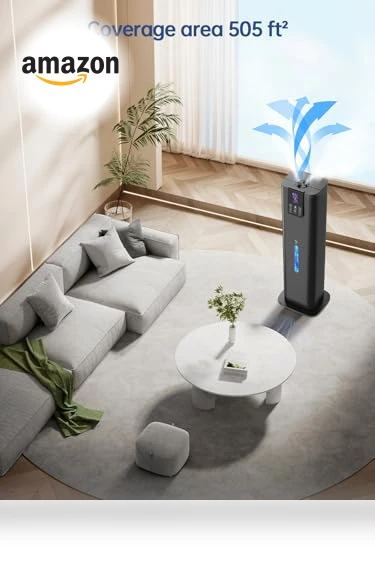 Smart Humidifier for Large Room — Air Moisturizers, Hiswelle