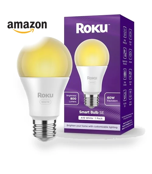 Smart Light Bulb — LED, Roku