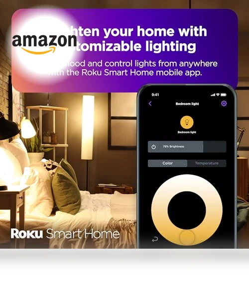 Smart Light Bulb — LED, Roku
