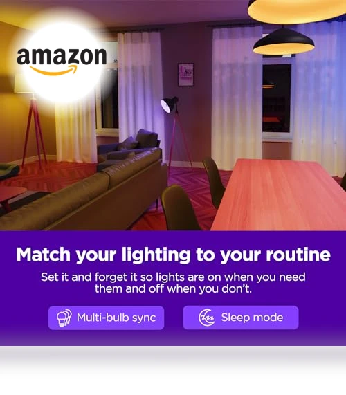 Smart Light Bulb — LED, Roku