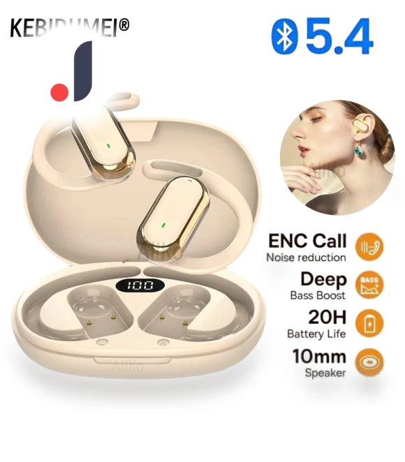 Sports Wireless Bluetooth Earbuds — In-Ear Headphones, YJMP Headphone