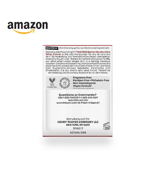 Ultra Whip Face Cream — Creams & Moisturizers, Thayers