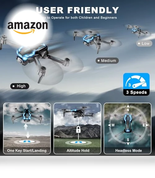 2K HD FPV Drone with Camera — Drones, Loiley