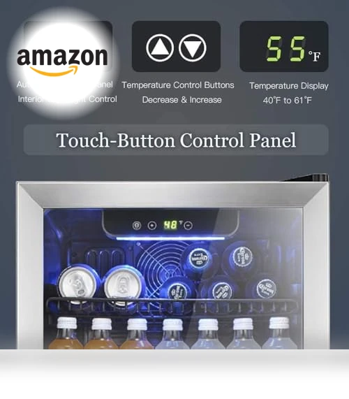 Beverage Refrigerator Cooler — Drink Coolers, Antarctic Star
