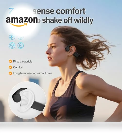 Bone Conduction Headphones — Over-Ear Headphones, Cevinily