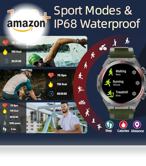 Military Smart Watch — Smartwatches, Bvlrksc