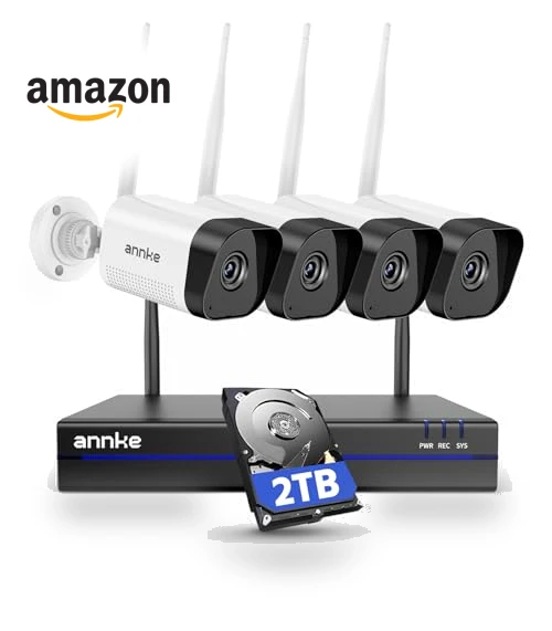 16CH Expandable NVR with 5MP Wireless Security Camera System — Complete Surveillance Systems, Annke