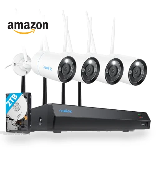 4K Security Camera System — Outdoor Security Cameras, Reolink