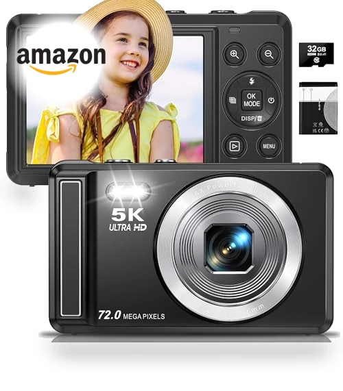 5K Digital Camera — Compact Digital Cameras, Ruwaqart
