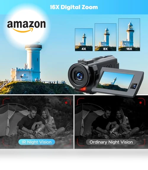 5K Video Camera Camcorder — Camcorder, FIREFOTO
