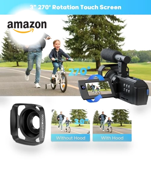 5K Video Camera Camcorder — Camcorder, FIREFOTO
