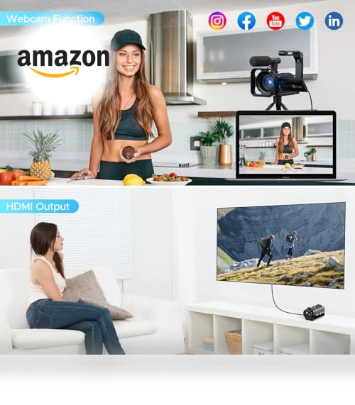 5K Video Camera Camcorder — Camcorder, FIREFOTO