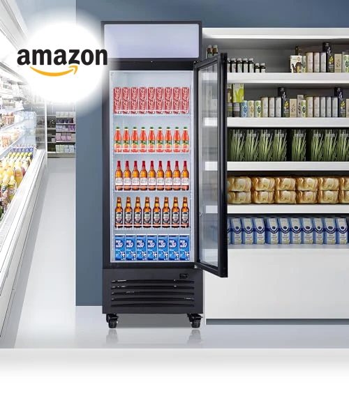 Beverage Refrigerator Display Fridge — Mini Fridges, NAFCOOL
